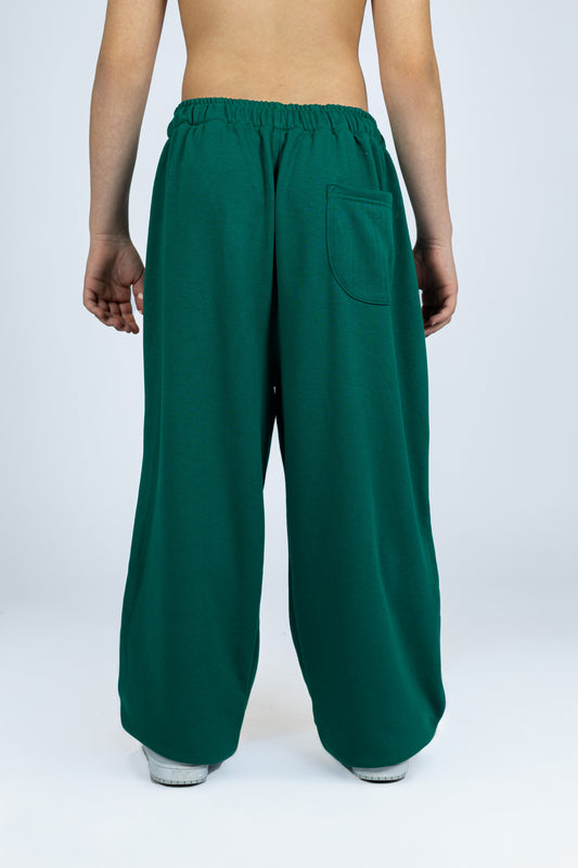 DARK GREEN - White