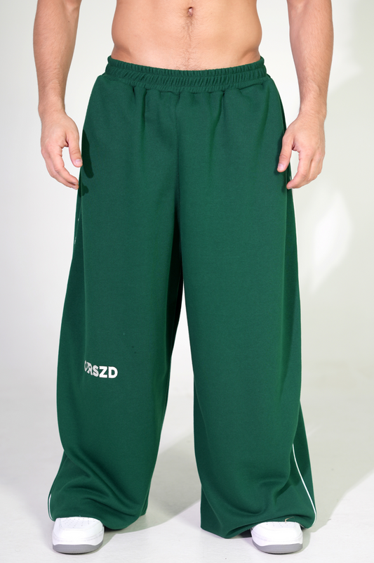 DARK GREEN - White