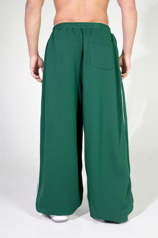 DARK GREEN - White