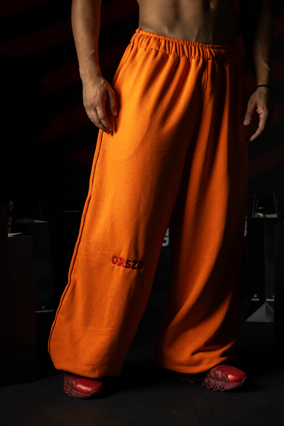 ORANGE - Burgundy