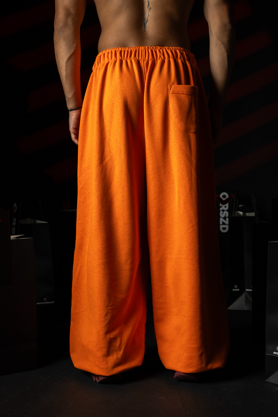 ORANGE - Burgundy